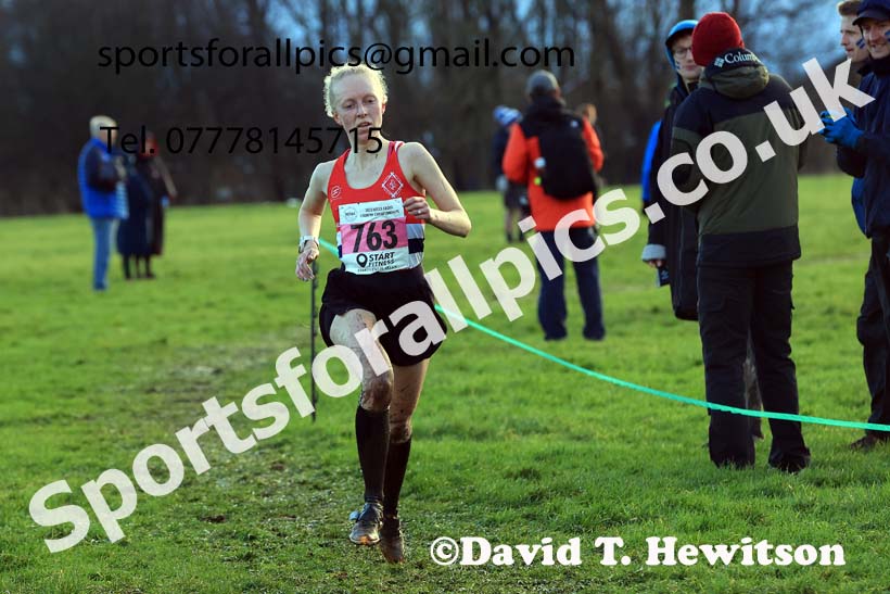 Senior womens 2023 North Eastern Cross Country Champs., Temple Park, South Shields. Photo: David T. Hewitson/Sports for All Pics